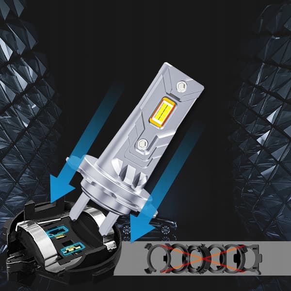 LED-POLTTIMOT HB4 JÄLKIASENNUS 1:1 5500K SUPER VALKOINEN