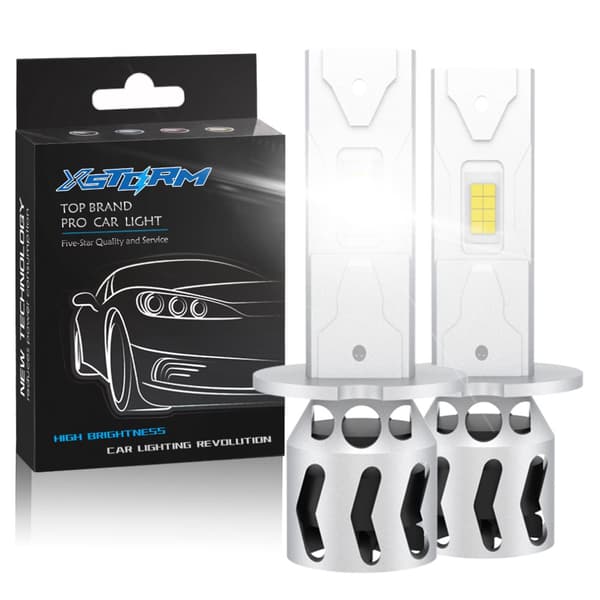 H3 XSTORM LED-LAMPOR 1 TILL 1 MER LJUS SLIM PASSFORM