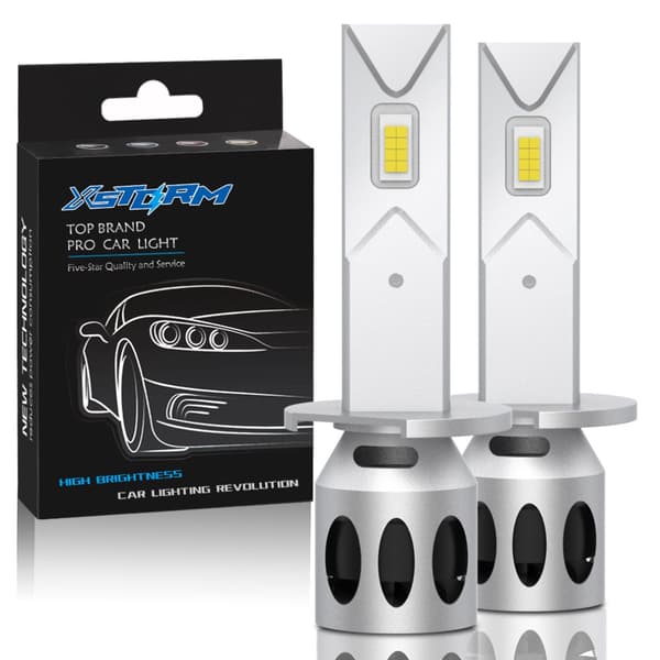 H3 XSTORM LED-LAMPOR 1 TILL 1 MER LJUS SLIM PASSFORM