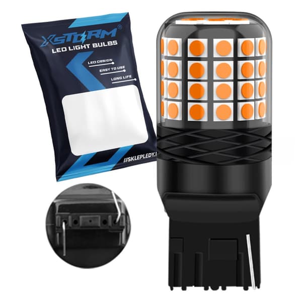 W21W WY21W T20 LED XSTORM PÆRE ORANGE BLINKLYS USA