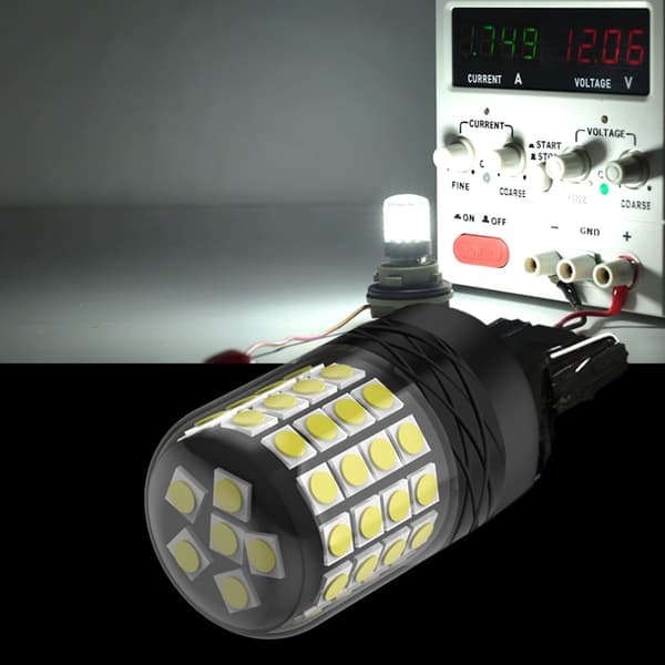 W21W T20 LED XSTORM DRL BACKGLOPP CANBUS VARSELBJUDS