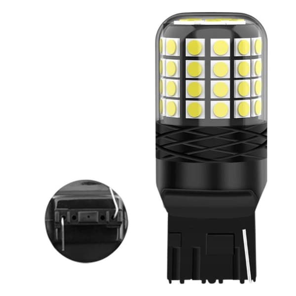 W21W T20 LED XSTORM DRL BACKGLOPP CANBUS VARSELBJUDS