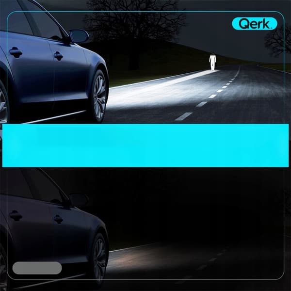 LED-PÆRER H7 QERK 1 TIL 1 MERE LYS KAN EFTERMONTERES PERFEKT PASFORM