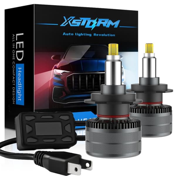 LED-PÆRER H7 XSTORM 150W 360° 24000LM EFFEKT TIL LANGT EFTERMONTERINGSLINSE
