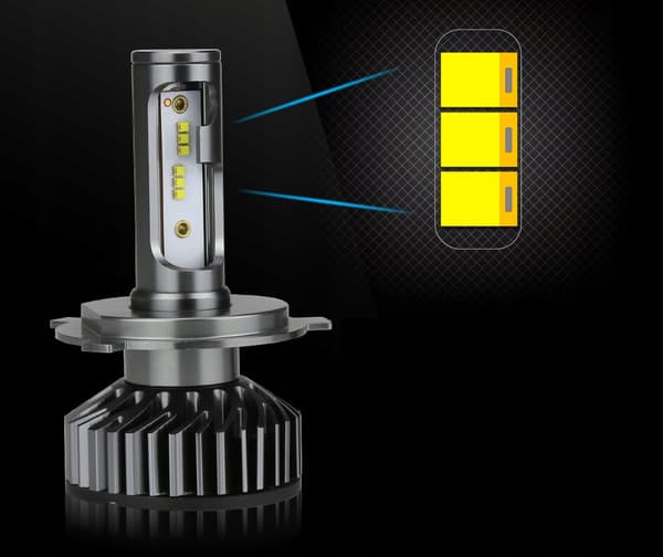 MINI LED-PÆRER HB3 XSTROM CPS1860 20000LM DÅSE 100W KRAFTFULD