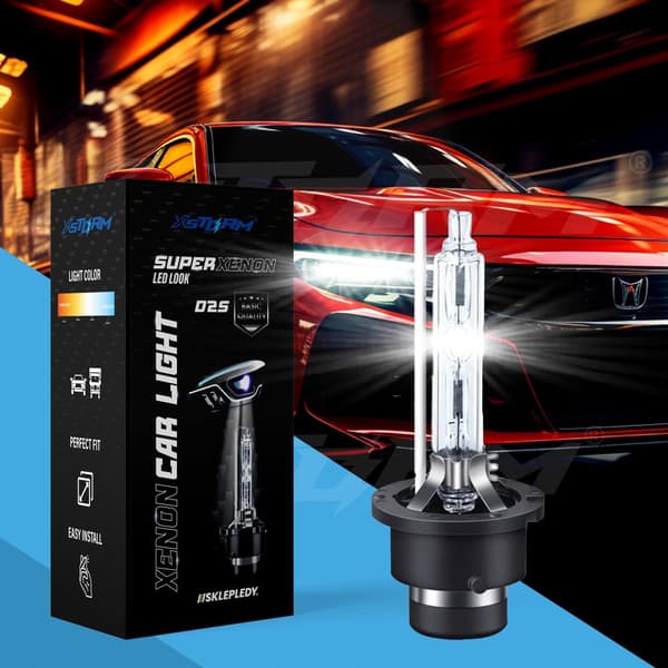 XENONPÆRE D2S HID-BRÆNDER XSTORM 6000K XENON HVID KOLD HVID