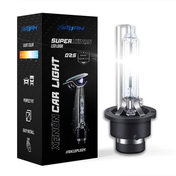 XENONPÆRE D2S HID-BRÆNDER XSTORM 6000K XENON HVID KOLD HVID
