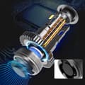 Miniatyrbild 5 av 11: KRAFTFULLA LED-LAMPOR FÖR BILAR H1 XSTORM R45 130W 30000LM CANBUS-EFTERMONTERING