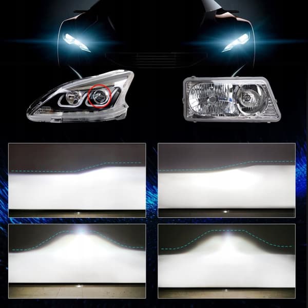 KRAFTFULLA LED-LAMPOR FÖR BILAR H11 XSTORM R45 130W 30000LM CANBUS-EFTERMONTERING