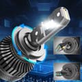 Miniatyrbild 8 av 11: KRAFTFULLA LED-LAMPOR FÖR BILAR H11 XSTORM R45 130W 30000LM CANBUS-EFTERMONTERING