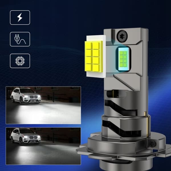 H7 LED-LAMPOR 1 TILL 1 XSTORM A18 PERFEKT PASSFORM MER LJUS CANBUS
