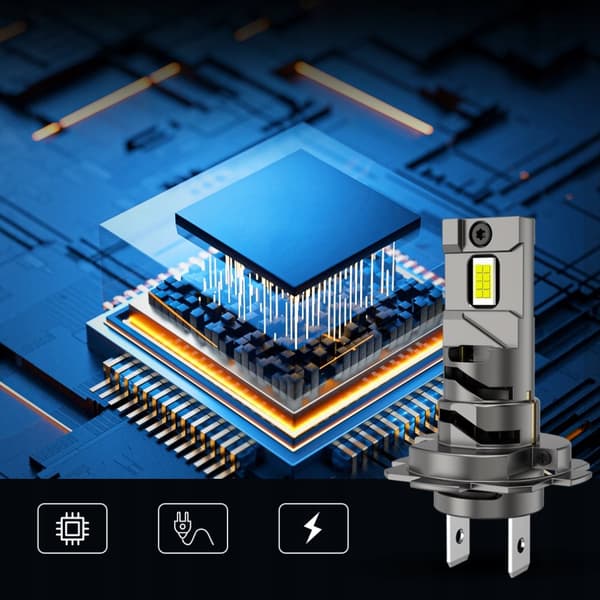H7 LED-LAMPOR 1 TILL 1 XSTORM A18 PERFEKT PASSFORM MER LJUS CANBUS