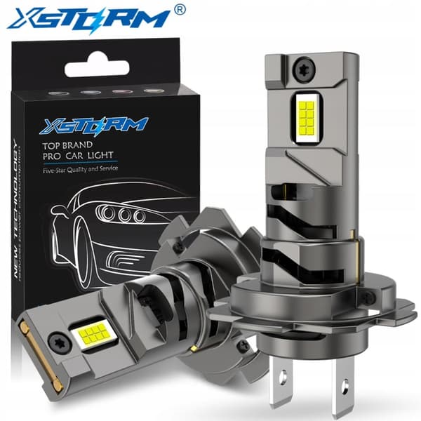 H7 LED-LAMPOR 1 TILL 1 XSTORM A18 PERFEKT PASSFORM MER LJUS CANBUS