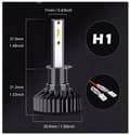 Miniatyrbillede 7 af 11: MINI LED-PÆRER H1 XSTORM CPS1860 20000LM KAN AFSKÆRE PERFEKT