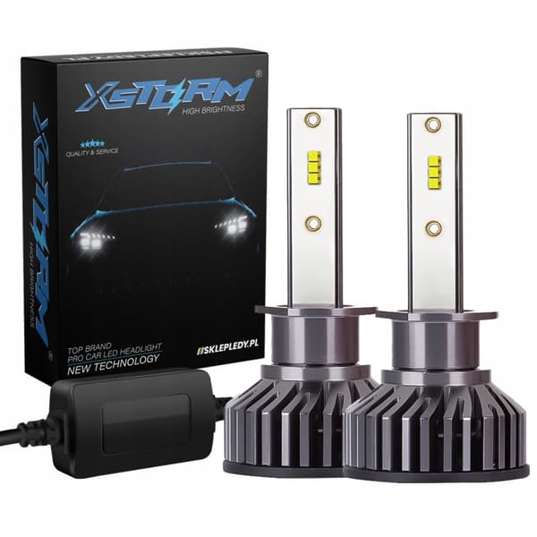 MINI LED-PÆRER H1 XSTORM CPS1860 20000LM KAN AFSKÆRE PERFEKT