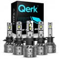 Miniatyrbild 11 av 11: LED-LAMPOR H4 QERK E4 EFTERMONTERING 120W 6000K CANBUS-AVBRYTNING