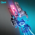 Miniatyrbild 7 av 11: LED-LAMPOR HB3 QERK E4 EFTERMONTERING 120W 6000K STARK CANBUS-AVSÄNDNING 9005