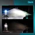 Miniatyrbild 9 av 11: LED-LAMPOR HB3 QERK E4 EFTERMONTERING 120W 6000K STARK CANBUS-AVSÄNDNING 9005