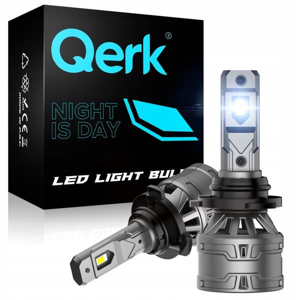 LED-LAMPOR HB3 QERK E4 EFTERMONTERING 120W 6000K STARK CANBUS-AVSÄNDNING 9005