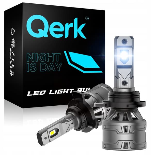 LED-LAMPOR HIR2 QERK E4 EFTERMONTERING 120W 6000K CANBUS-AVBRYTNING 9012