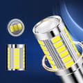 Miniatyrbillede 7 af 9: P21W LED XSTORM PÆRE 12V 24V BAKLYS KOLDHVID 6000k TIR