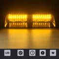 Miniatyrbild 2 av 11: LED ORANGE BLINKANDE VARNINGSLAMPA BAKOM FÖNSTERBRYTAREN 18 PROGRAM