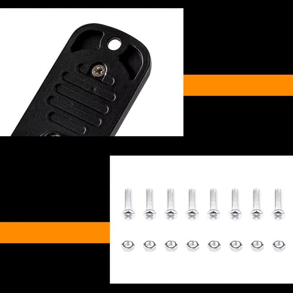 4X LED ORANGE HVID BLINKENDE ADVARSELSLAMPE 18 MARKØRINGSPROGRAMMER
