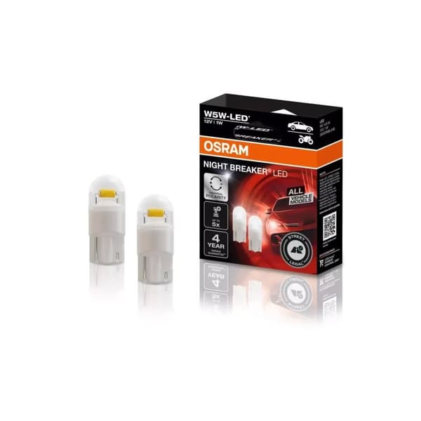 Osram Night Breaker LED - W5W Billampor - ECE-godkända