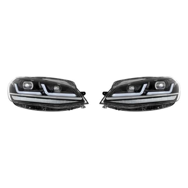 LEDriving® Framljus Retrofit med LED - Passar VW Golf VII - LÅDA: 2 - OSRAM - LEDHL109-BK