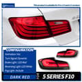 Pikkukuva 2 / 2: LED-takavalot BMW F10:lle, dynaaminen vilkku, LED-valkoinen peruutusvalo,A