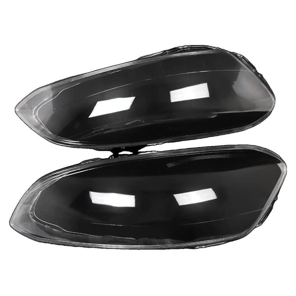 Huvudljuslinslock, Polykarbonatmaterial, Transparent / Klar färg, Passar 2014-2017 Volvo XC60,par