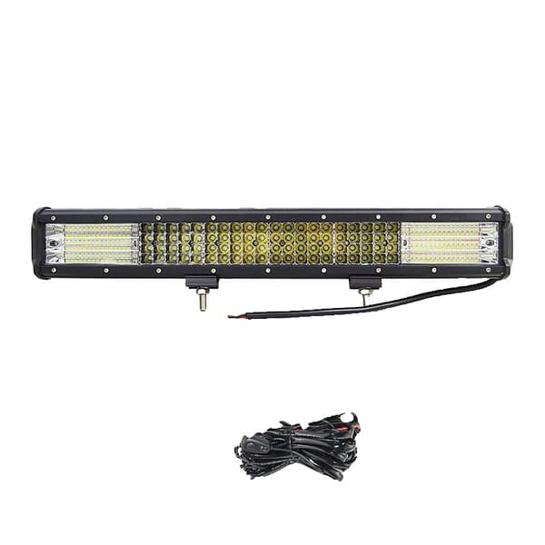 LED -lysbjælke, lys belysning, holdbart design,20IN med ledning