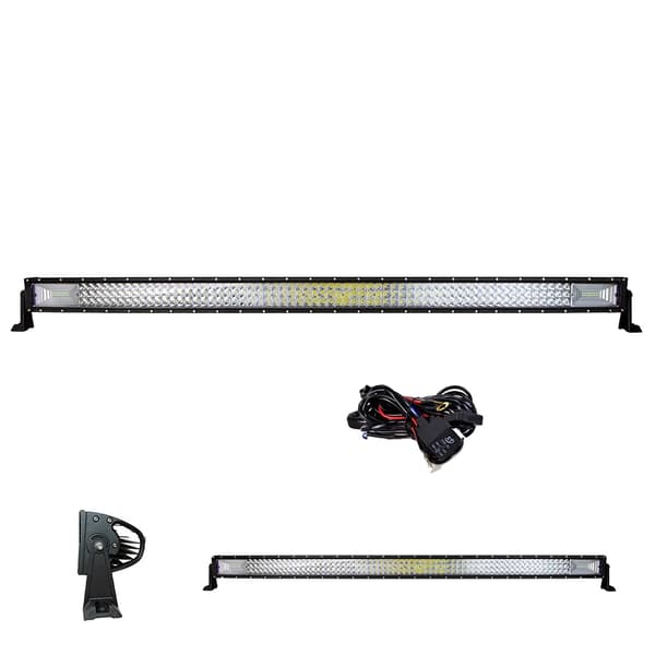 LED Lysbar, Kombinationsstråle, Vandtæthedsvurdering IP67,52inch med ledninger