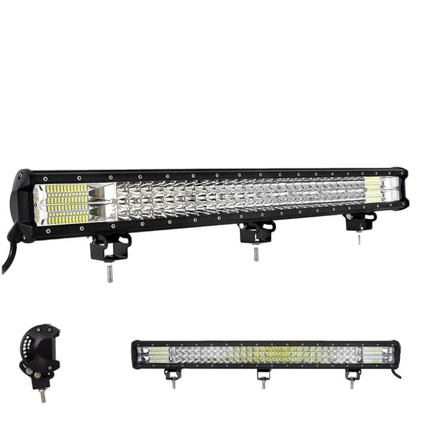 LED Lyskærm, 60° Flod + 30° Spot Stråle, Vandtæt IP67,28in med ledning