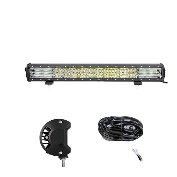LED -arbejdsstang, kombinebjælke design, holdbar konstruktion,9D 23in med ledning