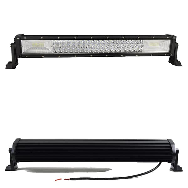 LED Ljuslist, 270W till 675W Effekt, Tredubbel Rad Design,22 tum ingen kablage
