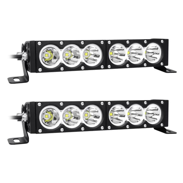LED-valonauha, 30-300W teho, IP68 vesitiivis luokitus,2x12in 60W Valkoinen
