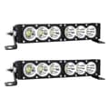 Pikkukuva 2 / 2: LED-valonauha, 30-300W teho, IP68 vesitiivis luokitus,2x12in 60W Valkoinen