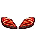 Miniatyrbild 1 av 2: AKD Bakljus, LED-aggregat, för Mercedes-Benz W205,Röd
