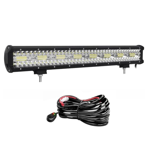 LED Ljuslist, 420W/480W Effekt, 6000K Färgtemperatur,23 tum med trådsats