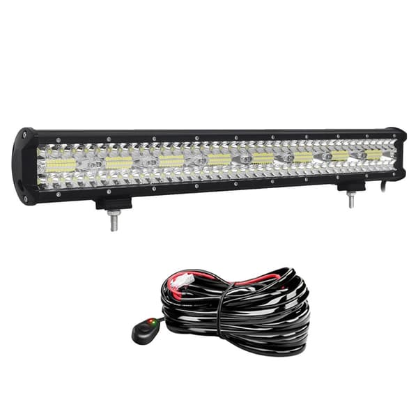 LED Ljuslist, 420W/480W Effekt, 6000K Färgtemperatur,23 tum med trådsats