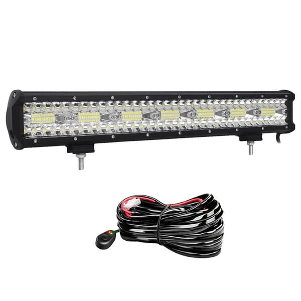 LED Ljuslist, 420W/480W Effekt, 6000K Färgtemperatur,20 tum med trådsats