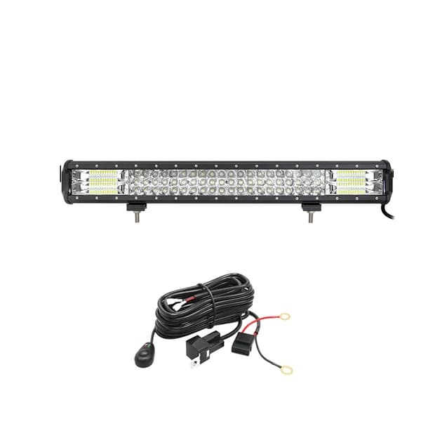 LED-ljusramp, 288W och 324W alternativ, vattentät IP67,324w med kabelkit