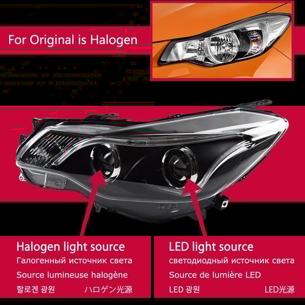 Subaru XV Strålkastare, Hög Lumen Utgång, Bi-Xenon Ljusstyp,A