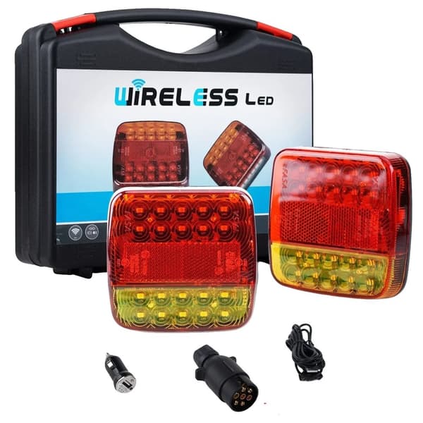 Trådløse magnetiske LED-baglygter, 12V spænding, 3400 lumen, letvægtsdesign,EU