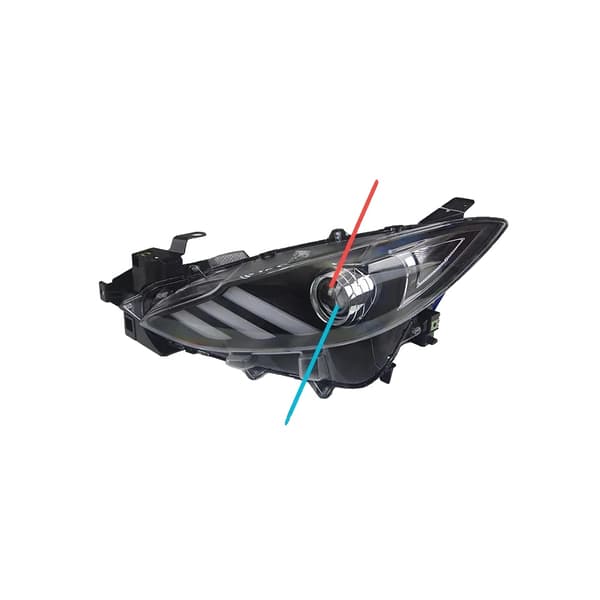 Mazda 3 Strålkastare, LED-ljusteknologi, Hållbart material,LED-lampa