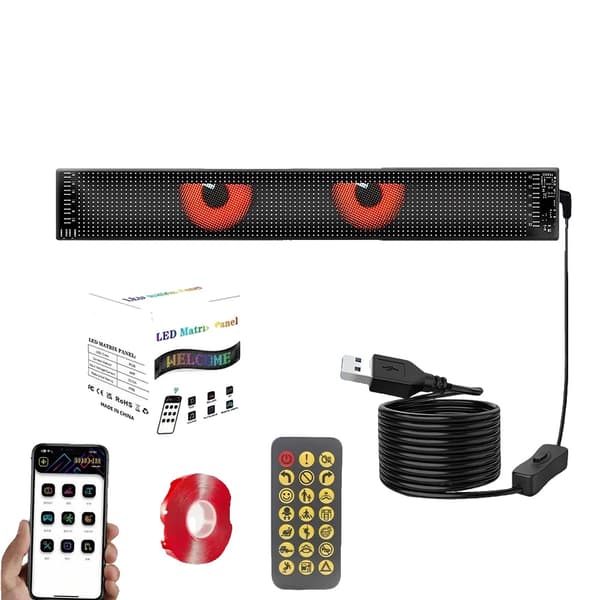 LED-displaypanel, flexibel anpassning, flera storleksalternativ,120mm