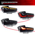 Miniatyrbild 2 av 4: LED Bakljus för BMW 3-Serie, Sekventiell Blinkersignal, Lätt Installation, Vattentålig Design