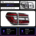 Miniatyrbild 2 av 2: LED Bakljus för Nissan Patrol Y62, Högkvalitativt PP-material, 12V Spänning,Röd
