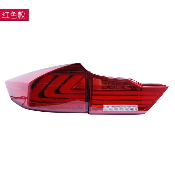 Honda City Bakljus, LED-material, Dynamisk signalfunktion,röd